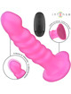 intense - cindy vibrator size l spiral design 10 vibrations pink remote control