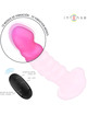 intense - cindy vibrator size l spiral design 10 vibrations pink remote control