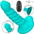 intense - buffy vibrador talla s diseÑo en espiral 10 vibraciones azul control remoto