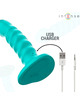 Vibrador Intense Buffy Espiral com Comando Azul