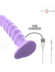 intense - brenda vibrator size m spiral design 10 vibrations purple remote control