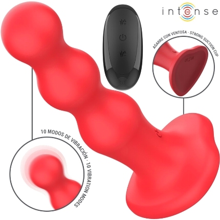 Vibrador Intense Cody com Comando Vermelho