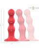 Intense - cody vibrator with suction cup red remote control