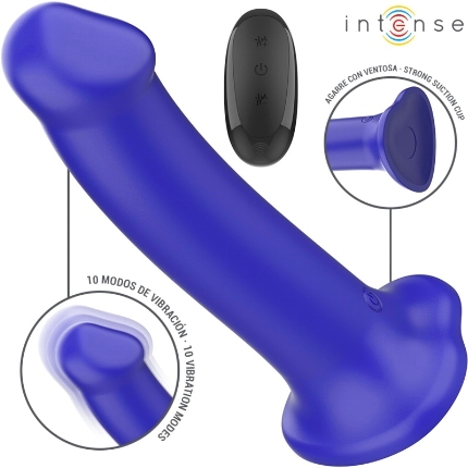 Vibrador Intense Victoria com Comando Azul