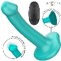 intense - katie vibrador con ventosa 10 vibraciones azul oscuro control remoto