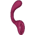 satisfyer - g for goddess 2 rabbit vibrator bottle bordeaux