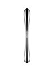 satisfyer - cosmic crest 1 stainless steel double-ended dildo