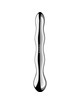 satisfyer - cosmic crest 2 stainless steel double-ended dildo