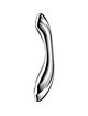 satisfyer - pure gravity 2 dildo acero inoxidable doble uso