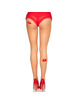 leg avenue - 1415 sheer lycra stockings with kisses - one size