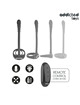 addicted toys - anillo pene vibrador punto·p control remoto