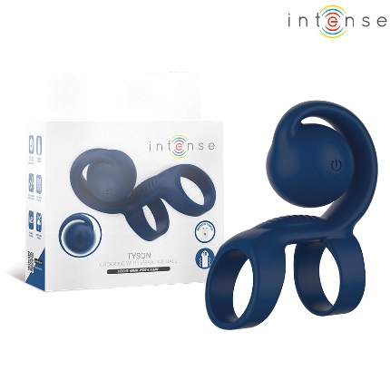 intense - tyson cock ring with vibrating ball Ø 3.2 cm
