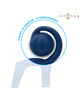 intense - tyson cock ring with vibrating ball Ø 3.2 cm
