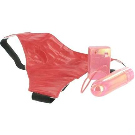 Vibrador con Mando a distancia, y un Tanga de color Rosa,211056