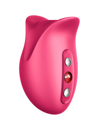 fun factory - belle vibrador air pulse frambuesa