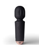rocks-off - mini rechargeable wand 16 functions black tulip
