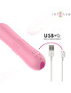 intense - barbara vibrador con perlas giratorias