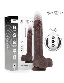 Vibrador Realístico Mr Intense Matt Up&Down com Comando 22 cm