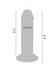 Dildo Realístico Get Real Deluxe Bege 18 cm