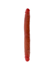 Dildo Duplo Get Real Caramelo 35 cm