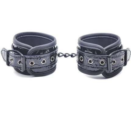 Cuffs Embossadas Black 332041