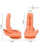 intense - leela estimulador punto·g mano flexible 12,6 cm
