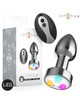 Plug Anal Intense com Vibração, Led e Comando M