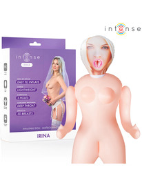 intense dolls - irina muÑeca hinchable con tres orificios