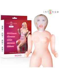 Boneca Insuflável Intense Dolls Ingrid com Três Orifícios