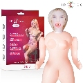 intense dolls - ingrid muÑeca hinchable con tres orificios