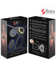 ibiza - heart panty couple vibrator remote control