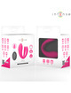 intense - julia vibrador & estimulador de pinzas control remoto