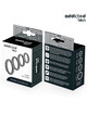 addicted toys - textured cock ring set 4 sizes