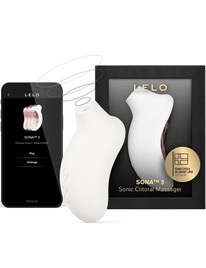 lelo - sona 3 masajeador sÓnico de clÍtoris blanco