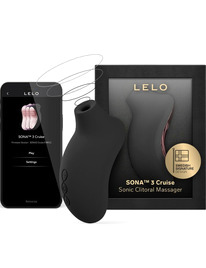 lelo - sona 3 cruise masajeador sÓnico de clÍtoris negro