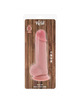 get real - pene realÍstico deluxe con testÍculos extra grueso 34.5 cm