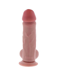 Dildo Realístico Get Real com Testículos Extra Grosso 23 cm