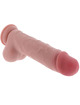 get real - pene realÍstico deluxe con testÍculos extra grueso 25 cm