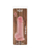 get real - pene realÍstico deluxe con testÍculos extra grueso 28 cm