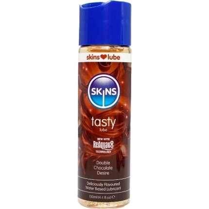 Lubrificante Água Skins Sabor Chocolate 130 ml