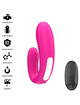 Vibrador para Casais Intense Janet Dual com Comando Rosa
