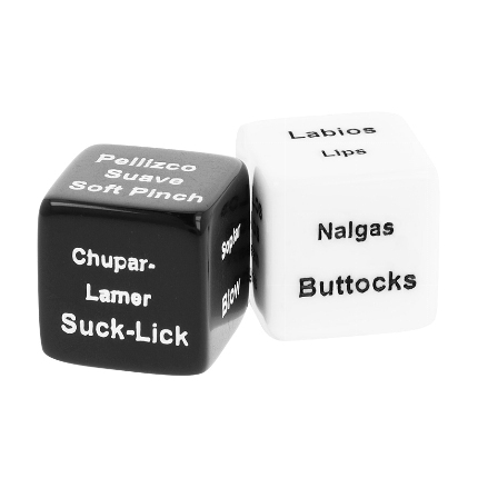 black&silver - dados para parejas es/en