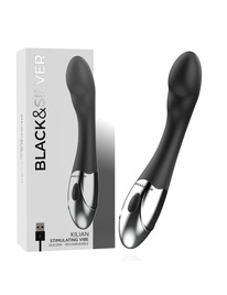 Vibrador Black&Silver Kilian Preto