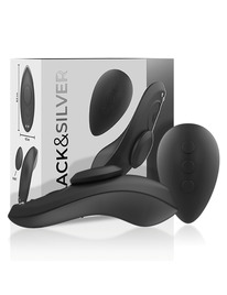 Vibrador Black&Silver Preston Recarregável Preta