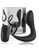Estimulador da Próstata Black&Silver Recarregável e Comando Preto