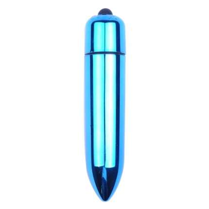 Mini Bala Azul Metalizado 8 cm,211058