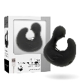black&silver - duckymania rechargeable silicone stimulating duck thimble