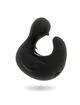 black&silver - duckymania rechargeable silicone stimulating duck thimble