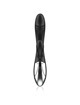 black&silver - kaleb vibrador rabbit silicon milti funcion