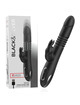 black&silver - kenji vibrador rabbit up & down compatible con watchme